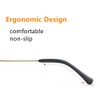 BEHLINE Eyeglass Soft Silicone Temple Tips,1 Pair Anti-Slip Sunglass Ear
