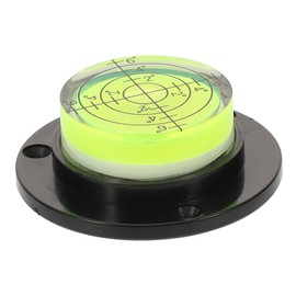 Operitacx Bubble Level Tool Compact Precision Leveling Tool with Base for Rvs Tripods Phonographs DIY Installations Leveling Accessory