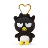 Sanrio 175064 Mini Mascot Holder, Bad Hatsumaru, Polyester, Steel
