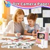 5 Rolls Kids Camera Print Paper Refill, Kids Instant Print