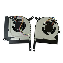 (1 Pair) New CPU GPU Cooling Fan for ASUS TUF Gaming (2021) FX506HC FX506HCB FX506HEB FX506HM FA506QM FA506QR FA706QR TUF 506QE 506QM 506QR 506HC 506HCB RTX30 Series Fan DC5V