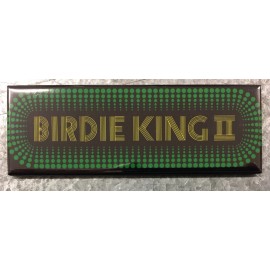 Birdie King Arcade Game Marquee Fridge Magnet