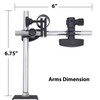 Clockwise Tools MGBR-02 Magnetic Base Stand for Digital Dial Indicator