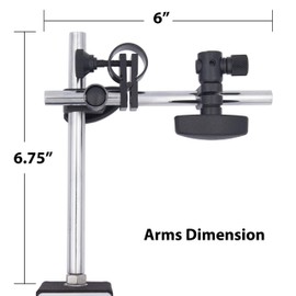 Clockwise Tools MGBR-02 Magnetic Base Stand for Digital Dial Indicator Gauge 176lbs Max Pull