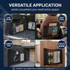 GXGM 2 Pezzi Rete Portaoggetti Auto Tasca Organizer con 2