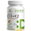 DEAL SUPPLEMENT Vitamin D3 2,000 IU + K2 MK7 50mcg