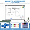 H-Qprobd White Board Dry Erase 4' X 3', Magnetic Dry