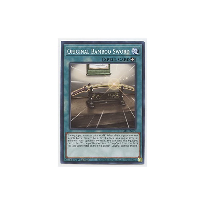 Original Bamboo Sword - DABL-EN070 - Common - 1st Edition