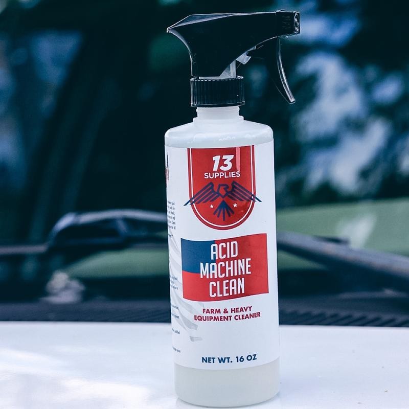 13 Supplies Acid Machine Clean: Truck & Off-Road Cleaner for