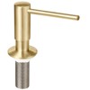 EADOT Brushed Gold Built in Dish Soap Dispenser for Kitchen