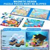 Magnetic Puzzles for Kids Ages 3-5, 3 in 1 Ocean