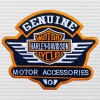 Harley Davidson Genuine Motor Accessories 8.5" Embroidery patch Iron/sew on