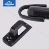 HOMOTEK Heavy Duty Latch Hook Stop Windproof,Door Holder Stopper with