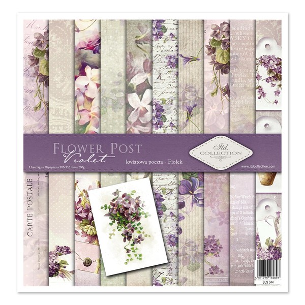 ITD Collection - Scrapbook Paper - Scrapbooking Set - Motif