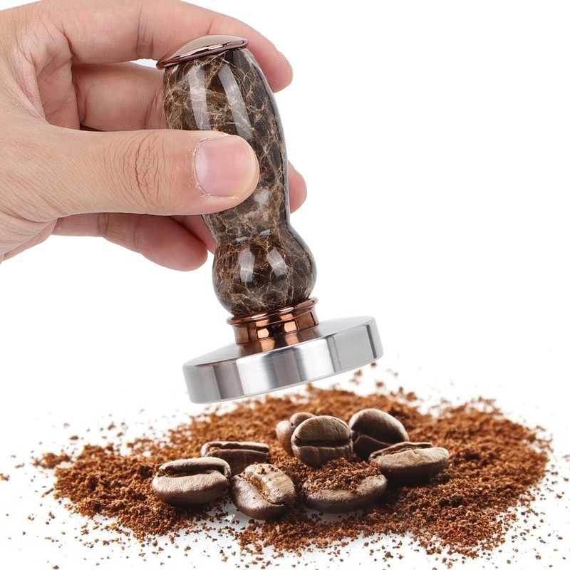 58mm Kitchen Shop Stainless Steel Coffee Powder Press Hammer Tamper