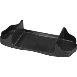 San Jamar H400 Venue Table Top Caddy, 14-1/4" Width x 2-3/4" Height x 6-1/8" Depth, Black Pearl, for Fullfold Control Napkin Dispenser