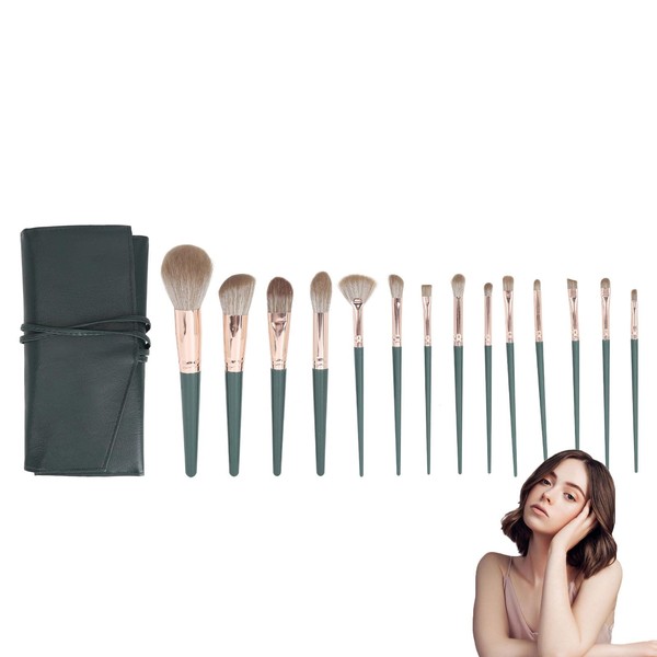 Set de Brochas para Maquillaje, Juego de Brochas de Maquillaje,