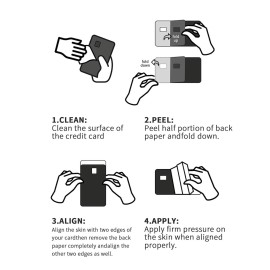 Credit Card Skins 2-Pack Alien Monster Credit Card Skin | Sharp Teeth Comic Villain Decal