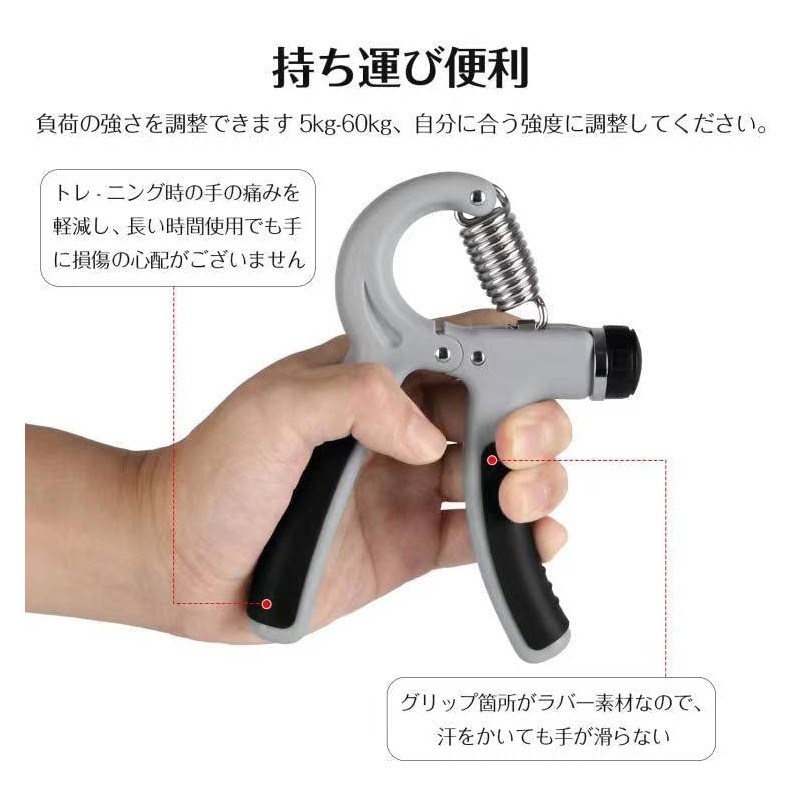 YOKELLMUX Grip Strengthener for Men and Women, Hand Grip Strength