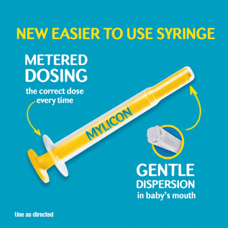 MYLICON Gas Relief Drops for Infants and Babies, Dye Free