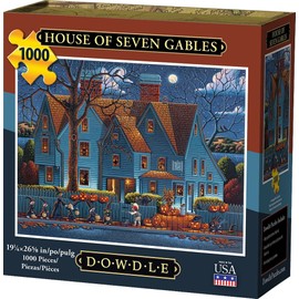 Dowdle Jigsaw Puzzle - House of Seven Gables - 1000 Piece
