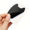 Unbranded 16PCS Protective Automotive Door Handle Stickers: Carbon Fiber Pattern,