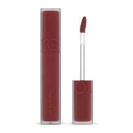 rom&nd Blur Fudge Tint 04 Radwood | Velvety Soft Matte K-Beauty Lip Stain | Non-Drying, Long-Lasting, Effortless Blurred Effect | Deep Burgundy Red for All Skin Tones