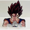 Super Saiyan Vegito God 3D Lenticular Motion Car Sticker Decal