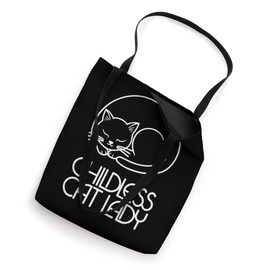 Childless Cat Lady Feline Enthusiast Tote Bag