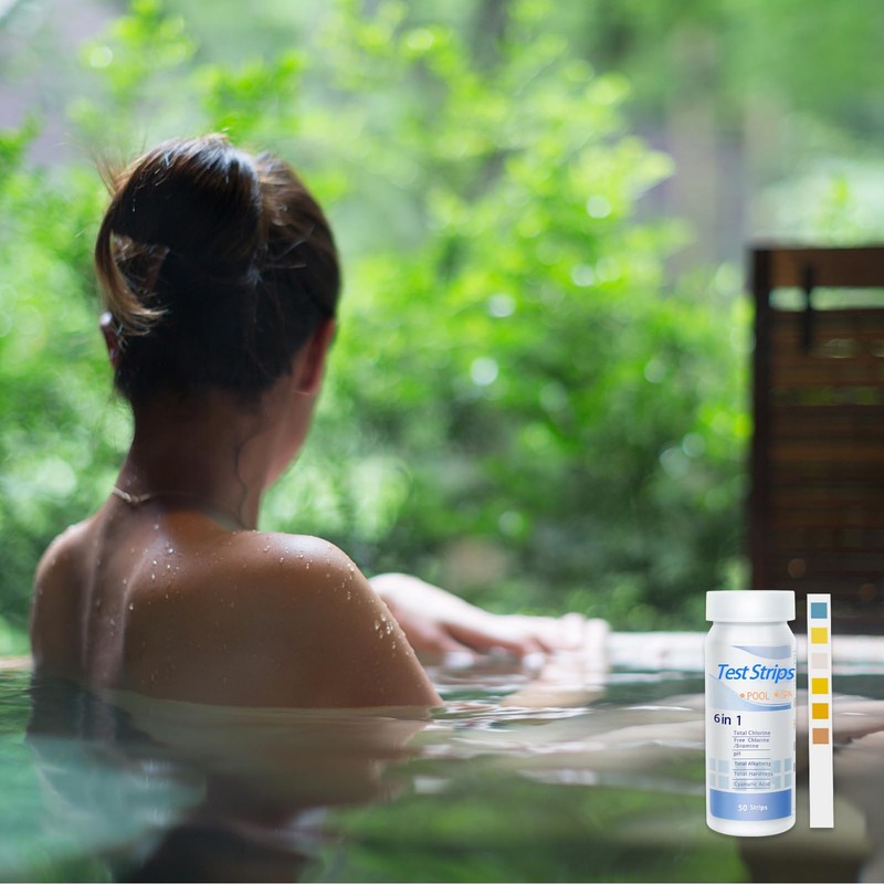 Hot Tub 6 In 1 Test Strips,PH Test Strips,PH Tester