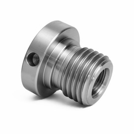 3/4"x16TPI Female to M33X3.5 Male Spindle Thread Adaptor, Woodworking Lathe Headstock Spindle Thread Adapter for Woodturning.