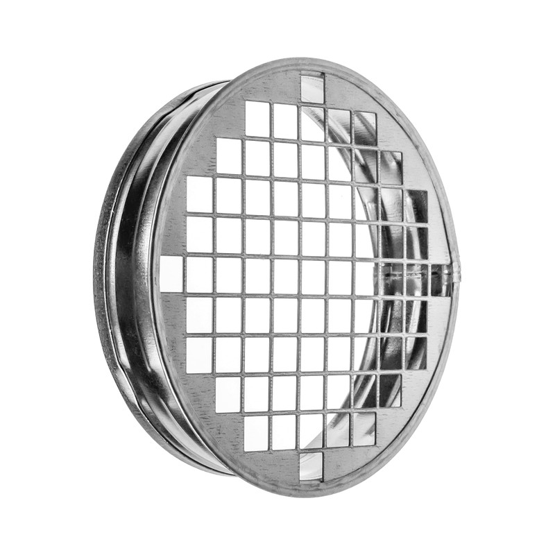 HVAC OV Galvanized Metal Duct End Cap - 6 Inch