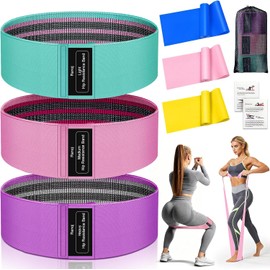 6 PCS Bandas de Resistencia,Bandas Elásticas,Varias Libras,Ligas Elásticas de Látex Natural Multifuncional,Bandas Elásticas para Hombres y Mujeres para Ejercicio, Fitness, Entrenamiento,Yoga,Regalos