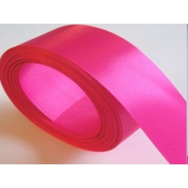 Satin Ribbon.Many Colours - 38mm Wide - 5 Meters (Hot Pink) for Gifts Wrap, Party, Sew, Decoration, Events, Dress, Bows, Cars, Crafts, Floral