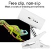 Reptile Sun Basking Lamp Clip on Bracket Rotatable Heat Light