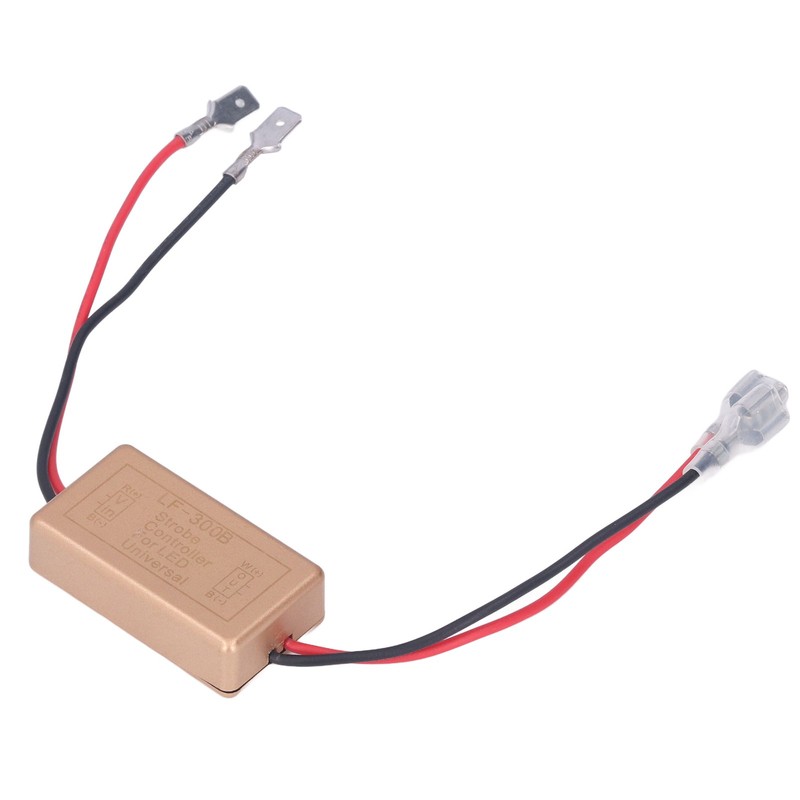 2PCS LED Strobe Controller Car Headlight Signal Light Control Flasher