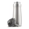 Pogo Botella de agua de acero inoxidable aislada al aspiradora