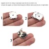 Hahiyo 14.8mm Length Magnetic Buttons Close Effortlessly Strong Bond Manageable