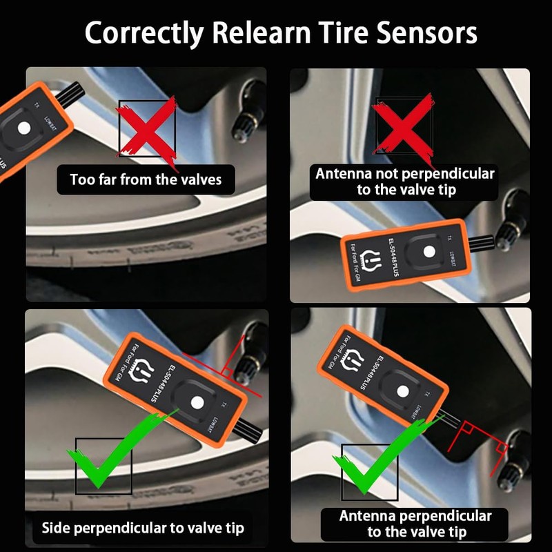 Super EL50448 Plus 2-in-1 TPMS Reset Tool for GM for