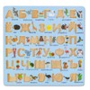 Gudong Russian Alphabet Jigsaw Children Russian Letter Educational Developing Toy