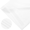 PiccoCasa Bolster Pillow Case Embroidery Brushed Microfiber Body Pillow Cover