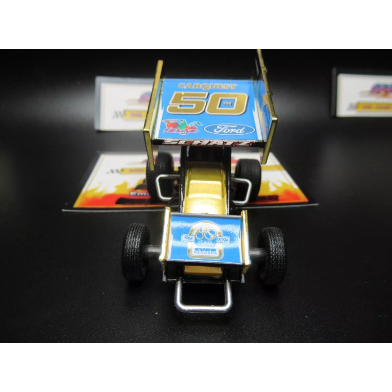 Acme 2024 DONNY SCHATZ GOLD CHROME CARQUEST 50th KNOXVILLE SPRINT