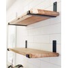 LEOPO 8 inch Shelf Bracket for DIY Floating Shelf, 1/5