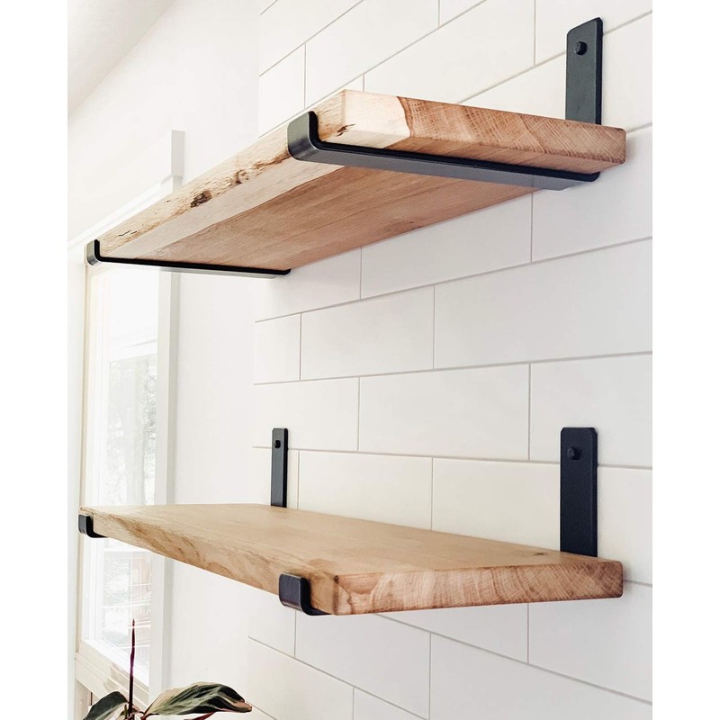 LEOPO 8 inch Shelf Bracket for DIY Floating Shelf, 1/5