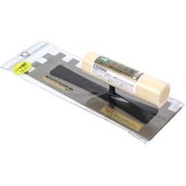 Midoricho Hon-Filled Comb Trowel, 0.6 inch (15 mm), 10.0 inches (255 mm)