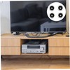 Mipcase 4Pcs Vibration Feet Pads Aluminium Alloy Speaker Base Pad