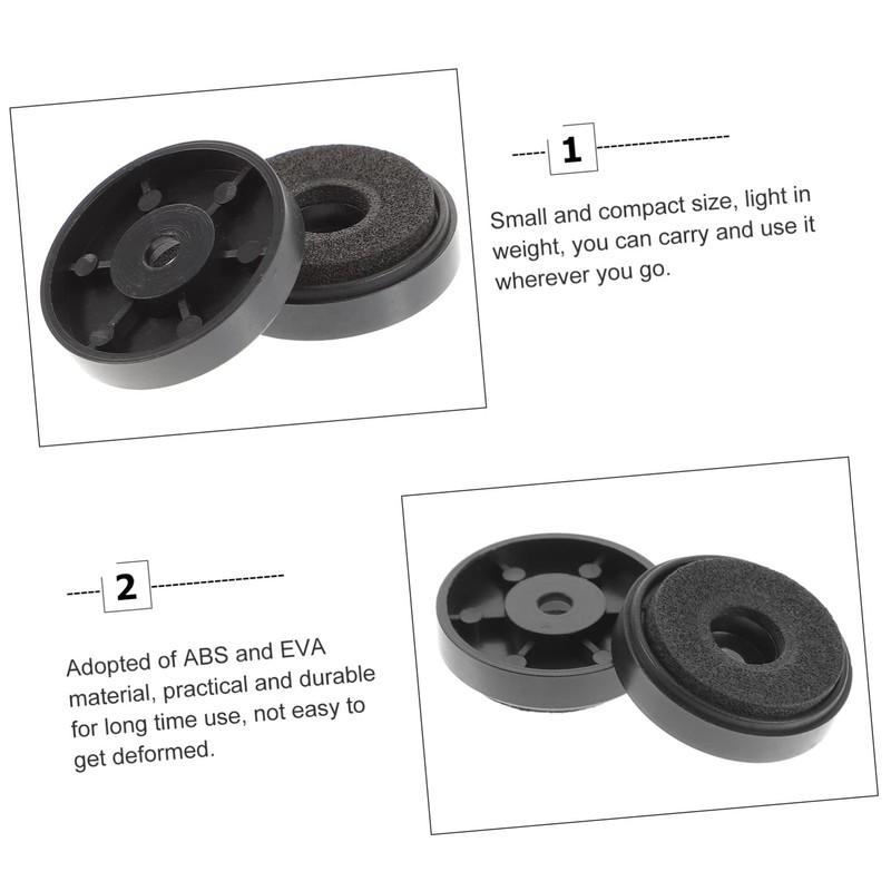 Tofficu 10pcs Speaker Isolation Feet Pads for Turntable and Audio