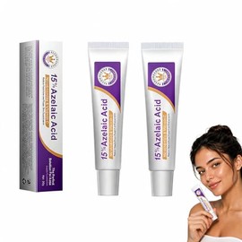 2Pzs Crema Ácido Azelaico, Suero Facial Con Ácido Azelaico Al 15%