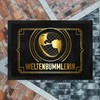 Globetrotter Doormat in 35 x 50 cm with Golden Globe