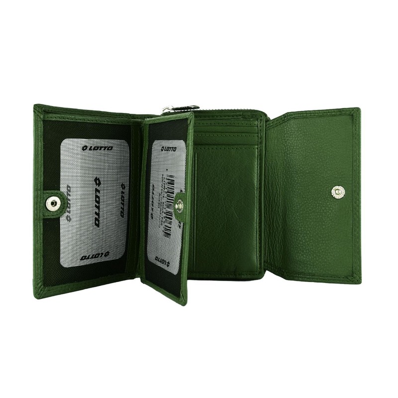 Lotto Elegant and Spacious Ladies Genuine Leather Wallet with Gift